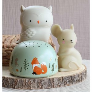 Veilleuse projecteur d'étoiles amis de la forêt A little lovely company