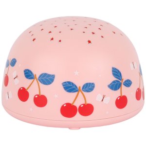 Veilleuse projecteur d’étoiles enfant cerises A little lovely company