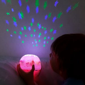 Veilleuse projecteur d'étoiles licorne A little lovely company