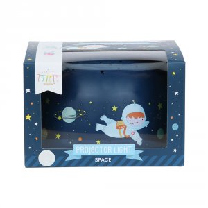 Veilleuse projecteur d'étoiles espace A little lovely company