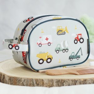 Trousse de toilette enfant véhicules A little lovely company
