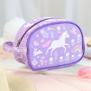 Trousse de toilette enfant rêves de licorne A little lovely company