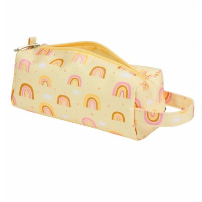 Trousse scolaire arc en ciel
