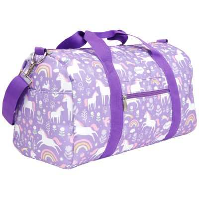 Sac de voyage enfant avec bandoulière rêves de licorne
