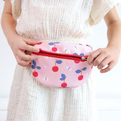 Sac banane enfant cerises