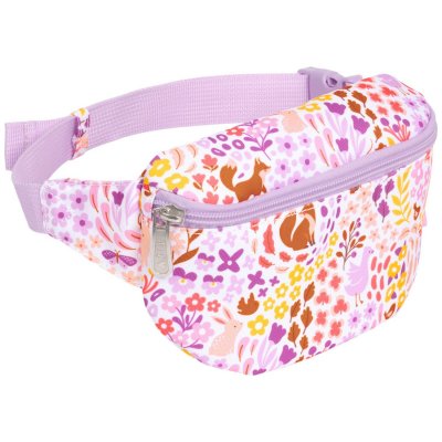 Sac banane enfant fleurs du jardin