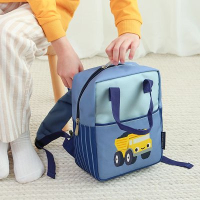 Sac à dos carré enfant camion
