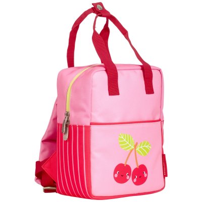 Sac à dos carré enfant cerise
