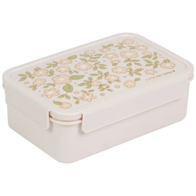 Lunch box fleurs rose