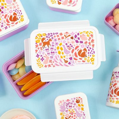 Lunch box fleurs du jardin