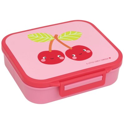 Lunch box enfant compartimentée 1,2 l cerises