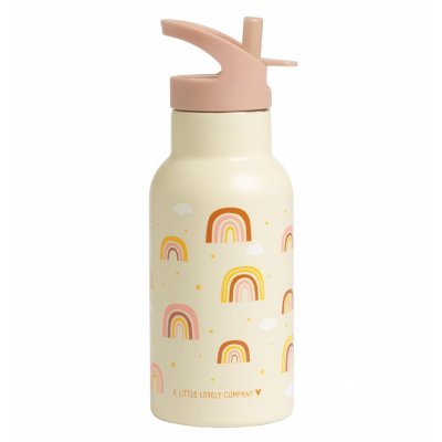 Gourde isotherme enfant 350 ml arc en ciel