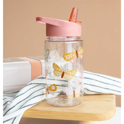 Gourde enfant 450 ml papillons