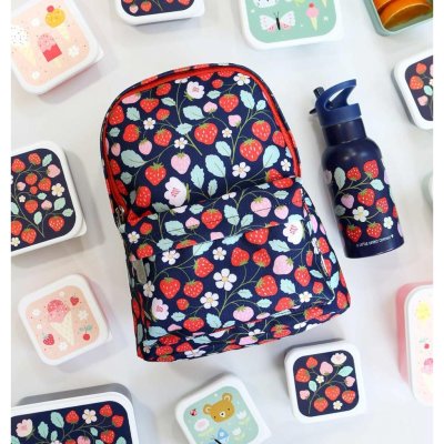 Gourde isotherme enfant 350 ml fraises