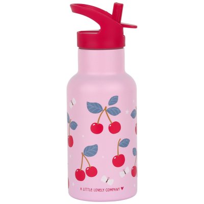 Gourde isotherme enfant 350 ml cerises