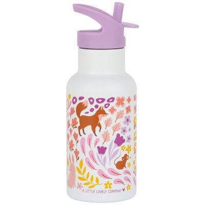 Gourde isotherme enfant 350 ml fleurs du jardin