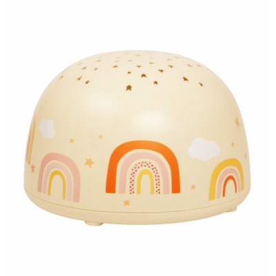 Veilleuse projecteur d'étoiles arc en ciel