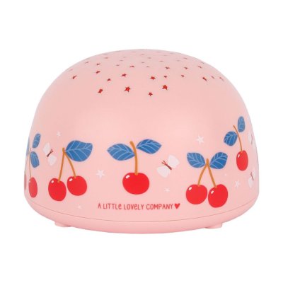 Veilleuse projecteur d’étoiles enfant cerises