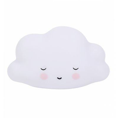 Petite veilleuse nuage blanc endormi