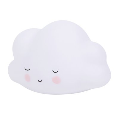 Petite veilleuse nuage blanc endormi
