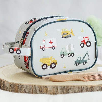 Trousse de toilette enfant véhicules