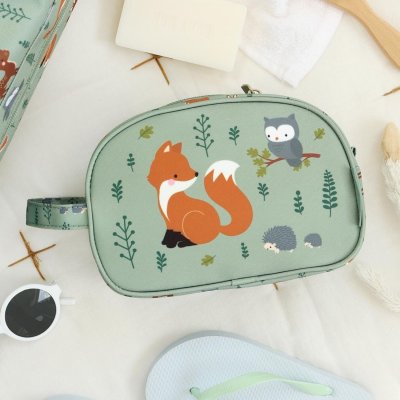 Trousse de toilette amis de la forêt