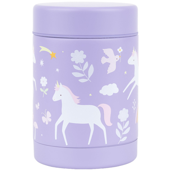 Boîte à repas isotherme inox 300 ml rêves de licorne A little lovely company