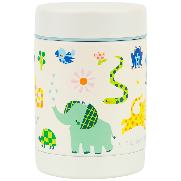 Boîte à repas isotherme inox 300 ml jungle A little lovely company
