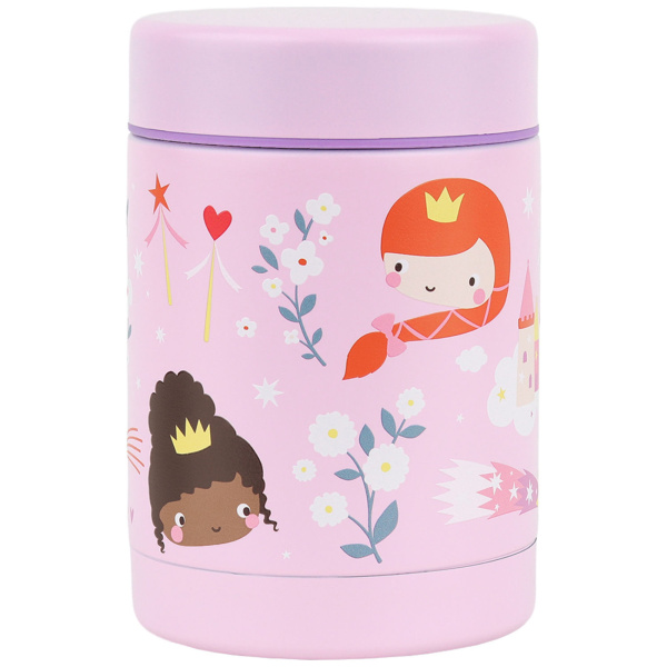 Boîte à repas isotherme inox 300 ml princesses A little lovely company