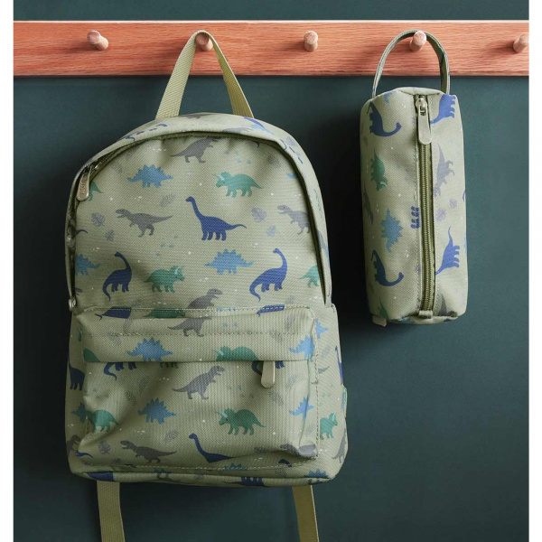 Trousse scolaire dinosaures A little lovely company