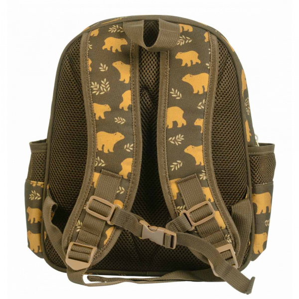 Sac à dos enfant isotherme fleurs sauge A little lovely company