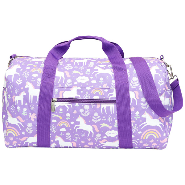 Sac de voyage enfant avec bandoulière rêves de licorne A little lovely company