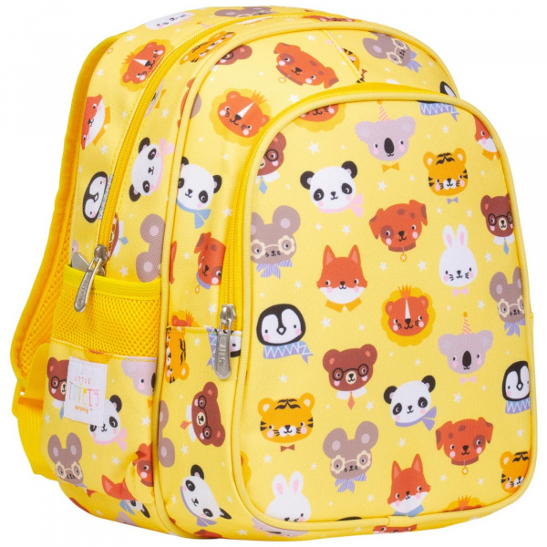 Sac à dos enfant isotherme fleurs sauge A little lovely company