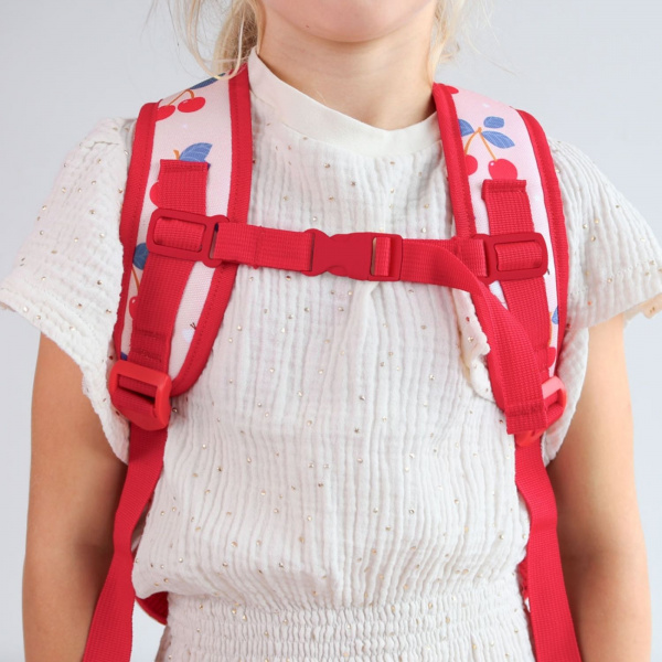 Sac à dos enfant isotherme fleurs sauge A little lovely company