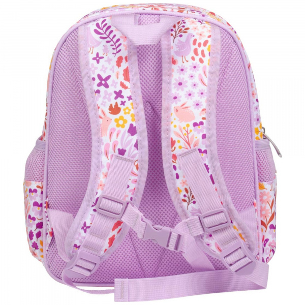 Sac à dos enfant isotherme fleurs sauge A little lovely company