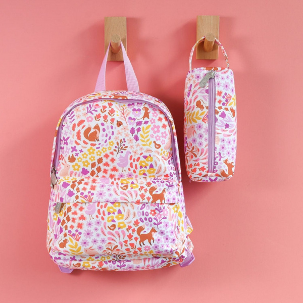 Petit sac à dos fleurs du jardin A little lovely company