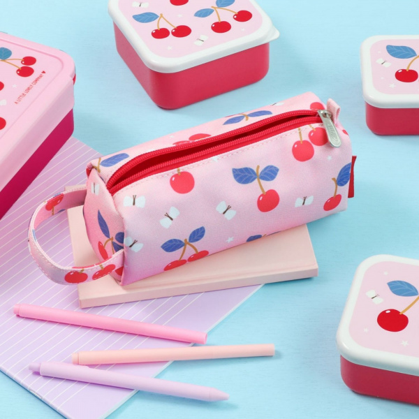 Trousse scolaire cerises A little lovely company