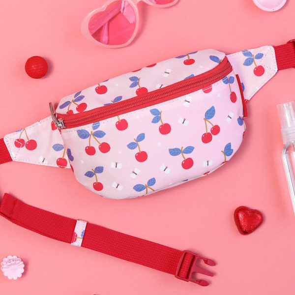 Sac banane enfant cerises A little lovely company