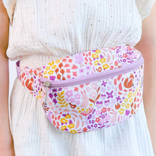 Sac banane enfant fleurs du jardin A little lovely company