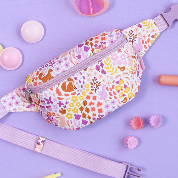 Sac banane enfant fleurs du jardin A little lovely company