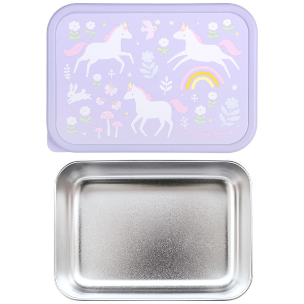 Lunch box enfant en acier inoxydable rêves de licorne A little lovely company
