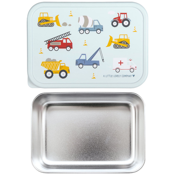Lunch box enfant en acier inoxydable véhicules A little lovely company