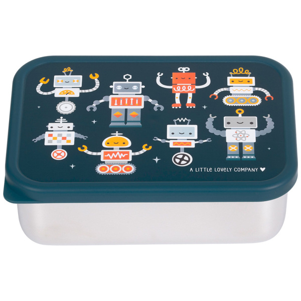 Lunch box enfant en acier inoxydable robots A little lovely company
