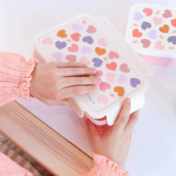Lunch box cœurs A little lovely company