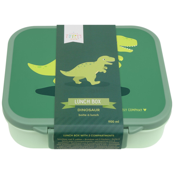 Lunch box enfant compartimentée 1,2 l dinosaures A little lovely company