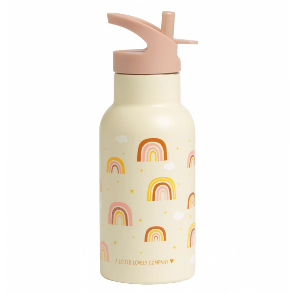 Gourde isotherme enfant 350 ml arc en ciel A little lovely company