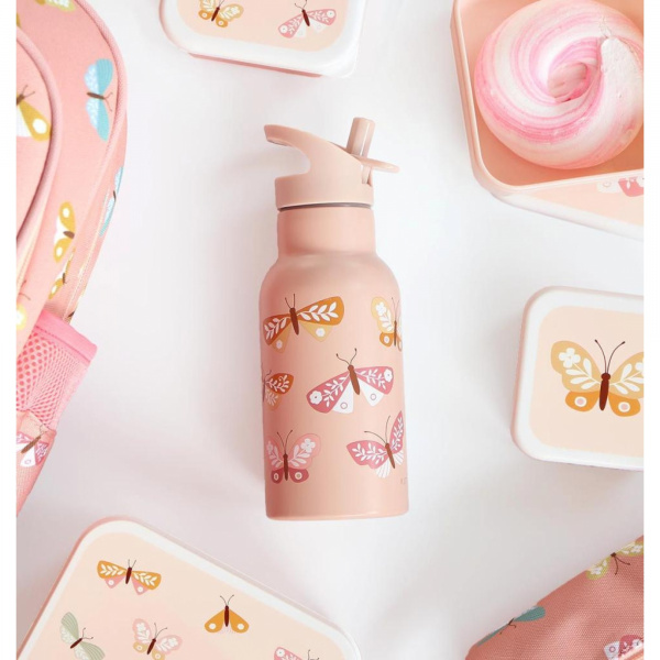 Gourde isotherme enfant 350 ml fraises A little lovely company