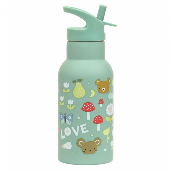 Gourde isotherme enfant 350 ml fraises A little lovely company