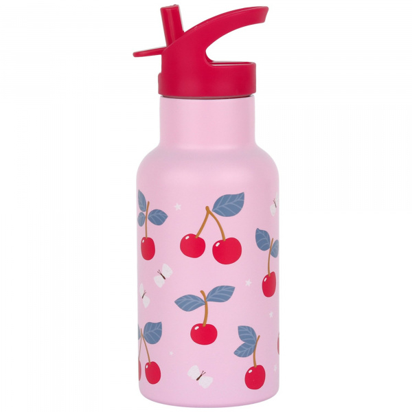 Gourde isotherme enfant 350 ml cerises A little lovely company