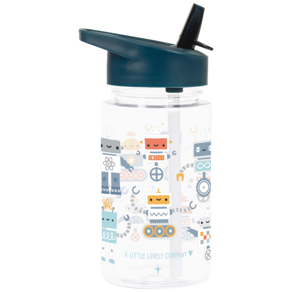 Gourde enfant 450 ml robots A little lovely company